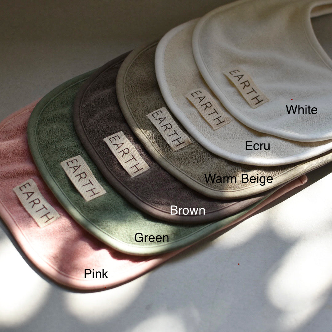 Organic bib_Ecru