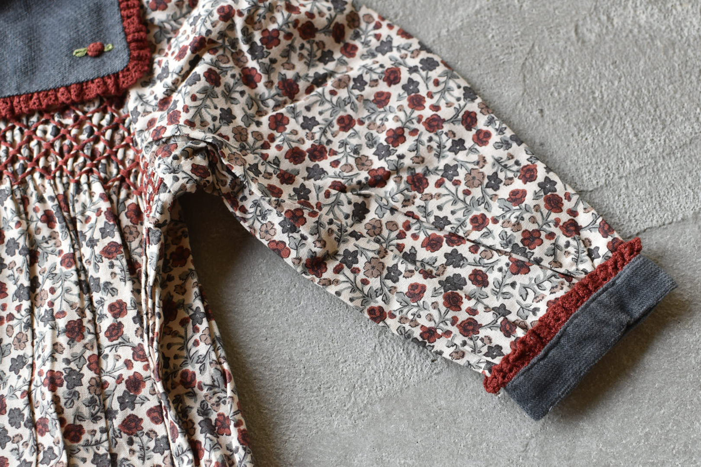 Hallie Romper Cottage Floral