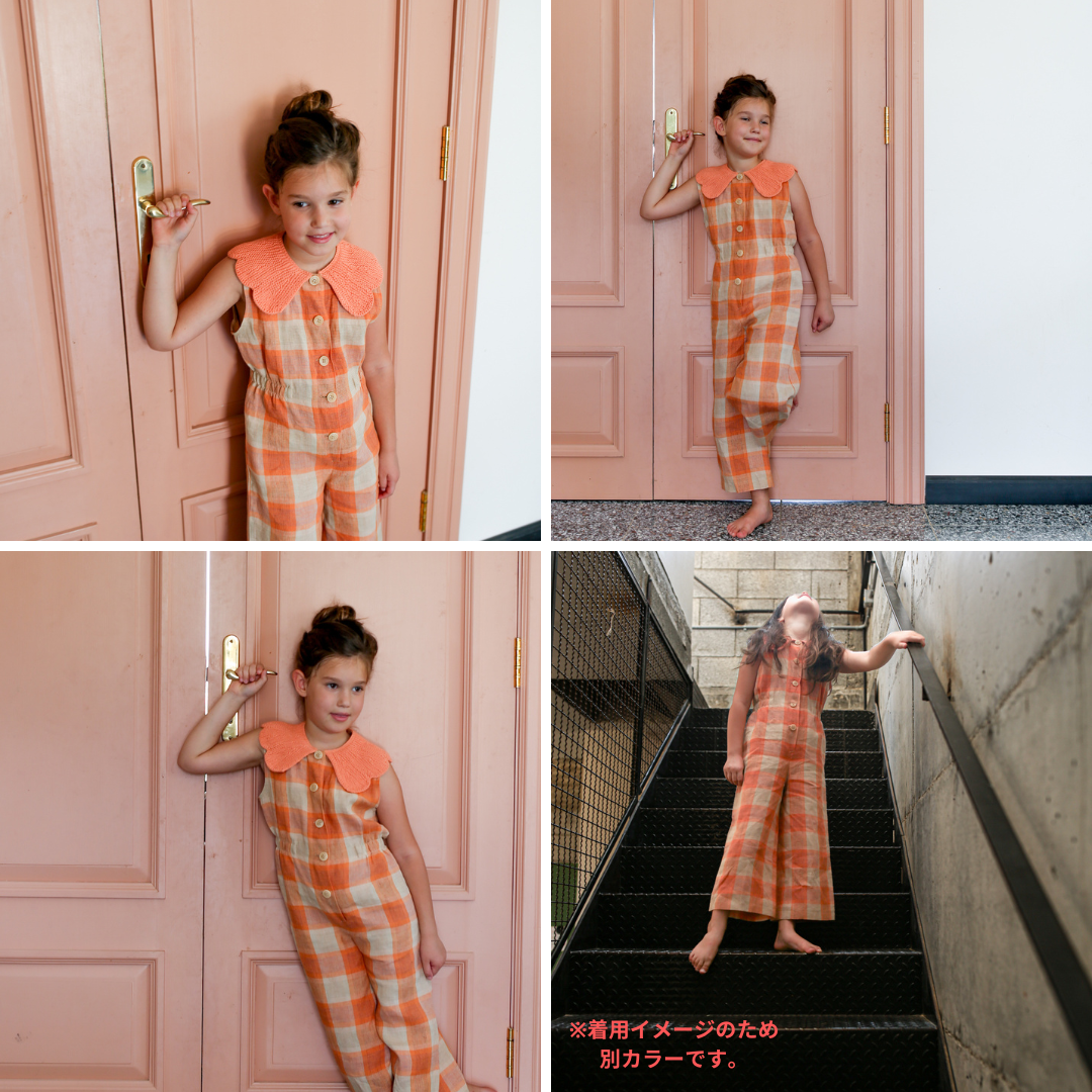 Cordelia Overall_Pastel Stripe / Breeze(Last.1)
