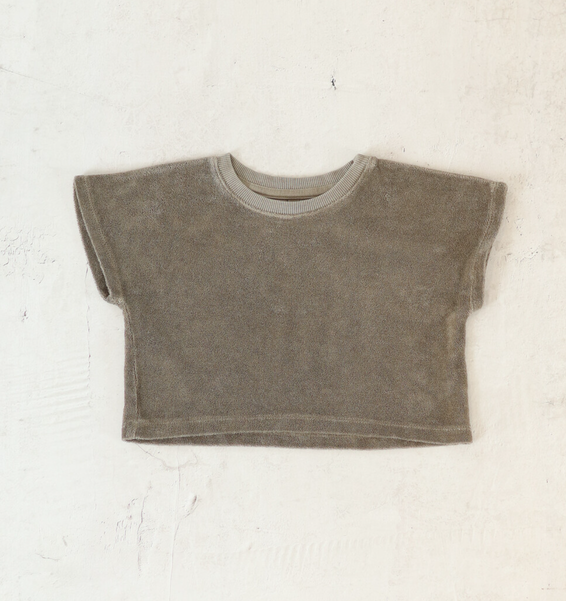 Cropped sweat_Khaki