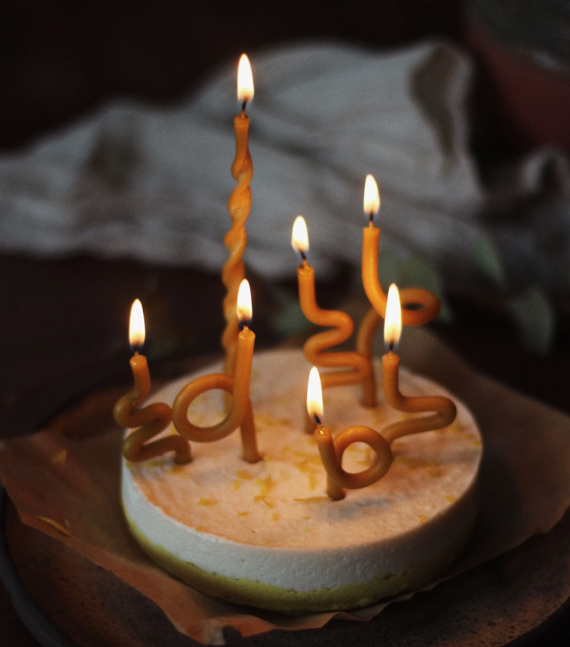 Natural Beeswax Candles