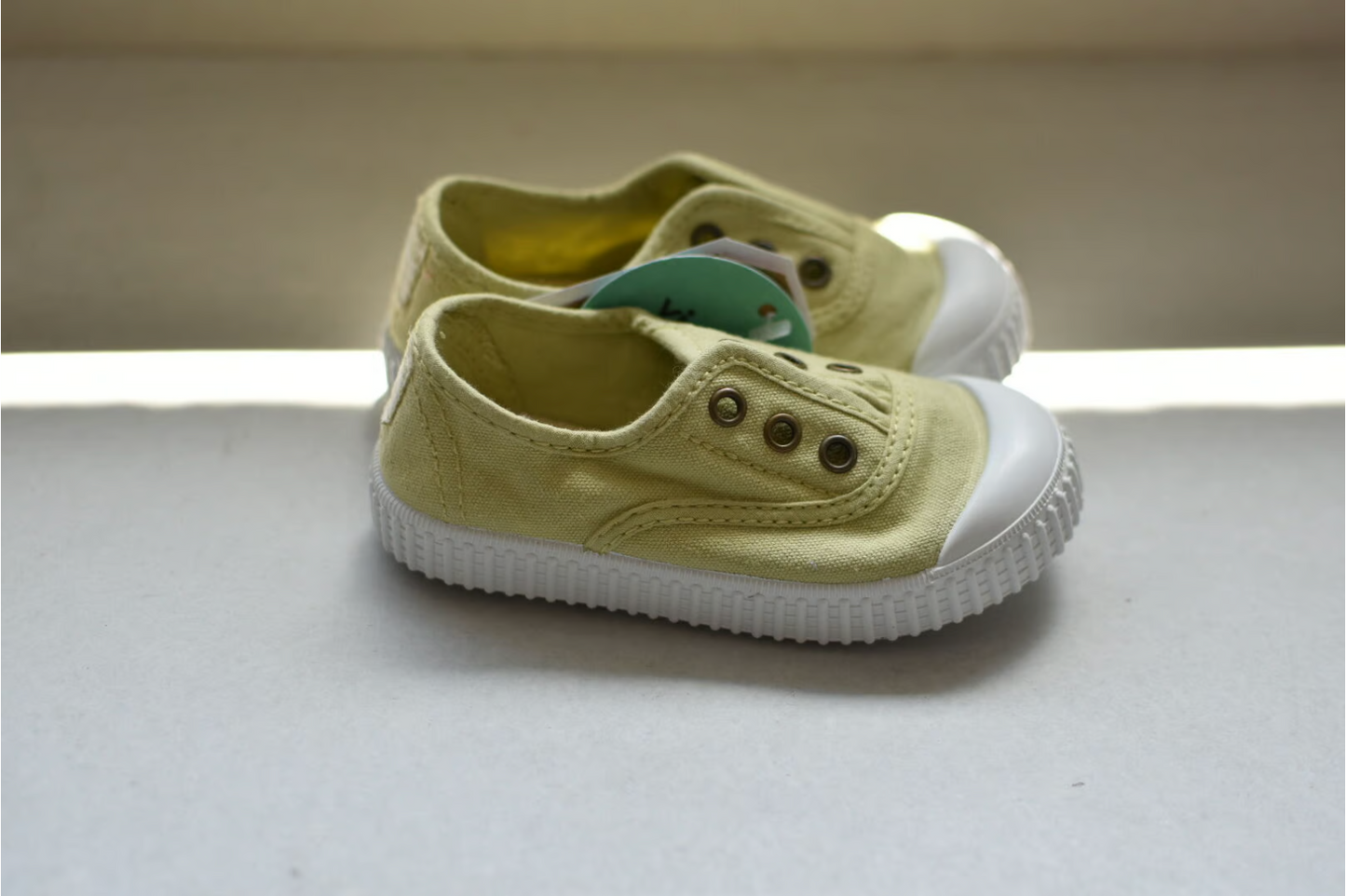 1915 ENGLISH DREC® ELASTIC CANVAS SNEAKERS_AVOCADO