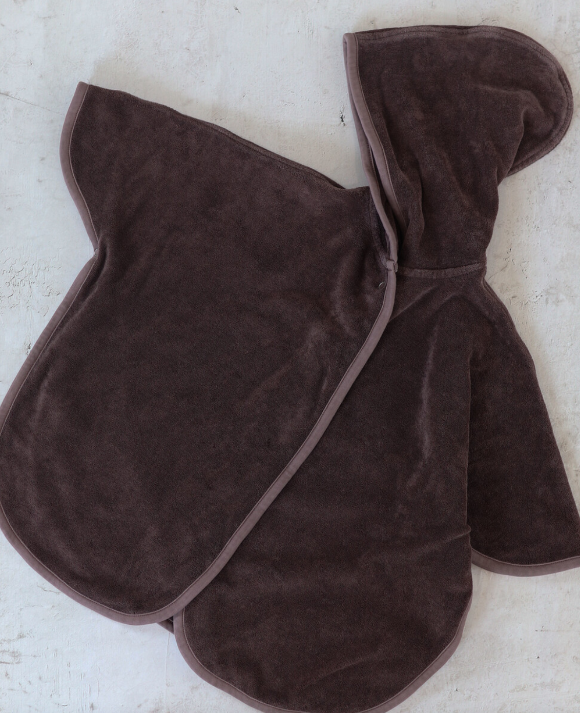 Towel Poncho_Brown