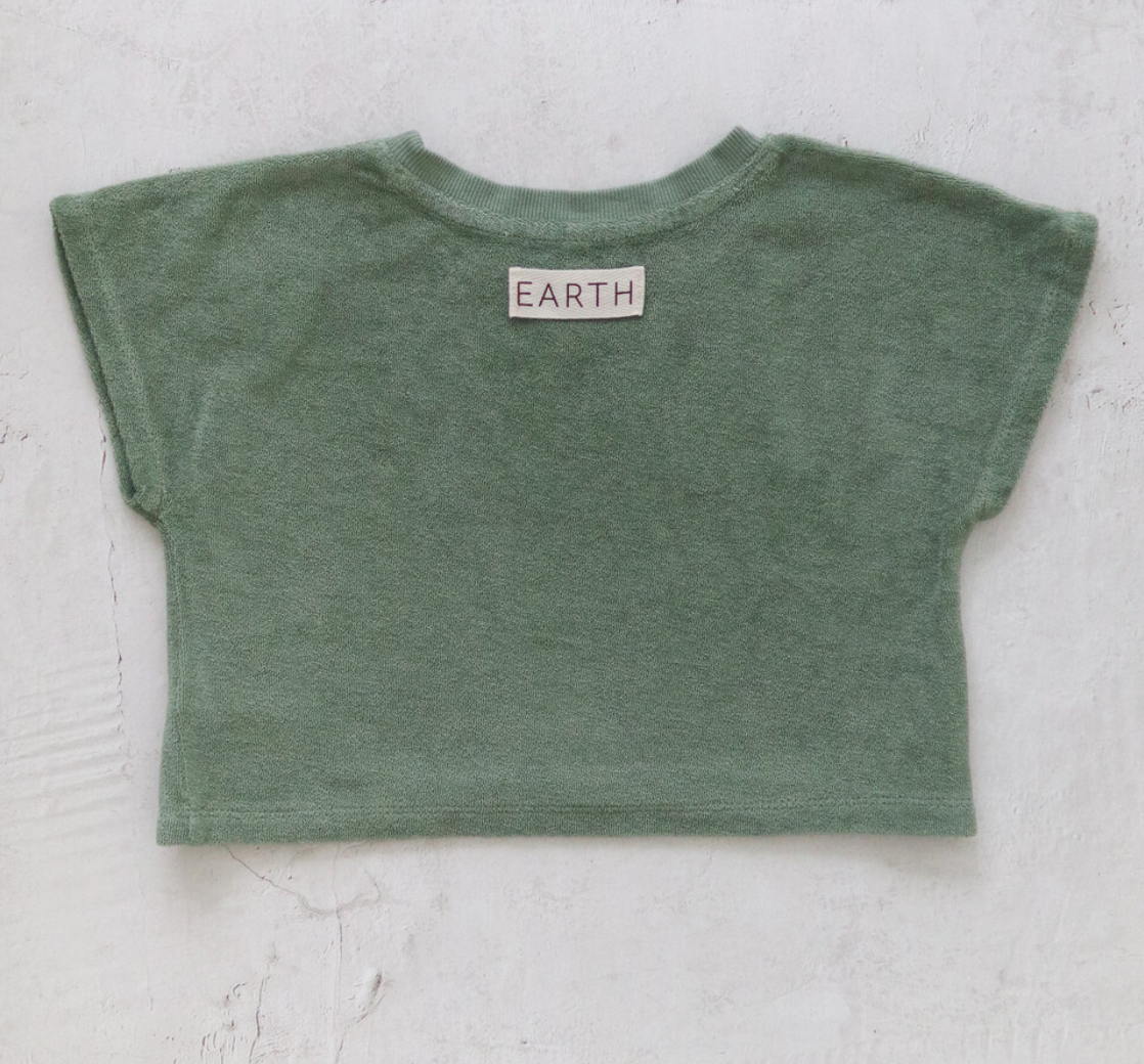 Cropped sweat_Green(Last.1)