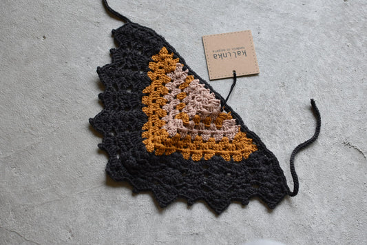 Olivia Crochet Scarf_Caramel/Chacoral