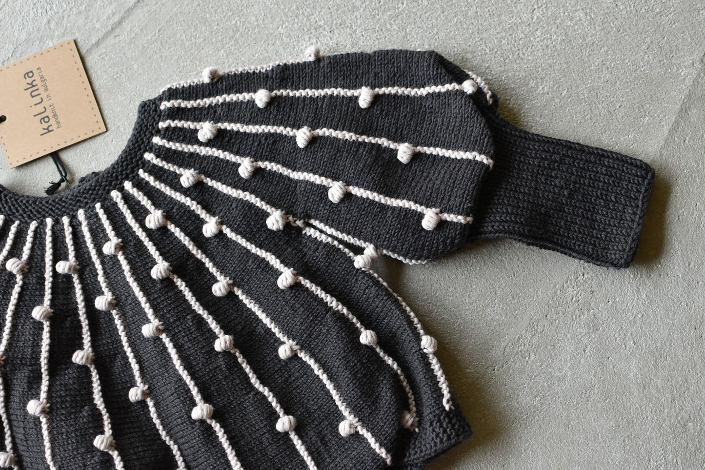 Marion Cardigan_Charcoal/Moonstone