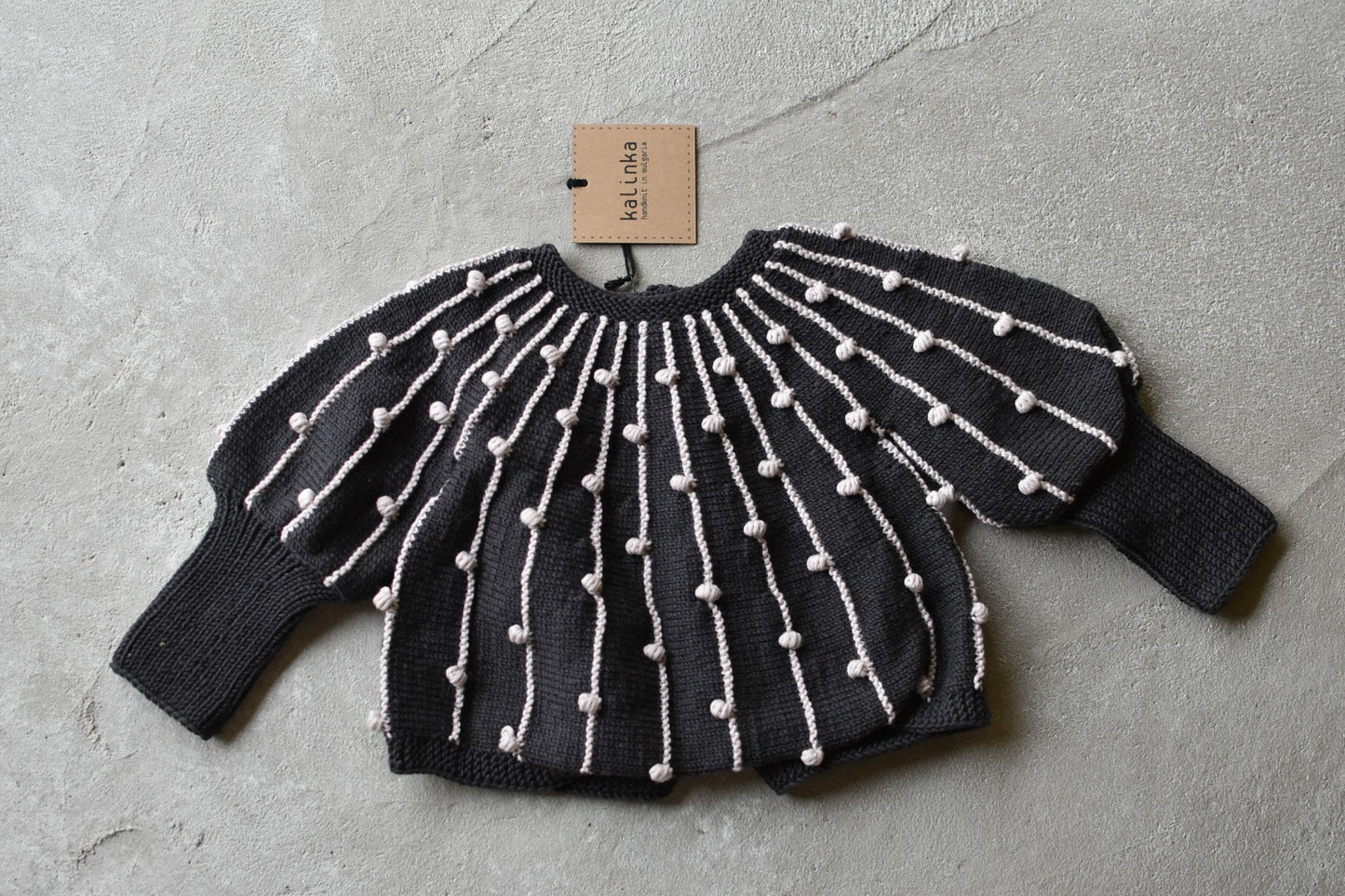 Marion Cardigan_Charcoal/Moonstone