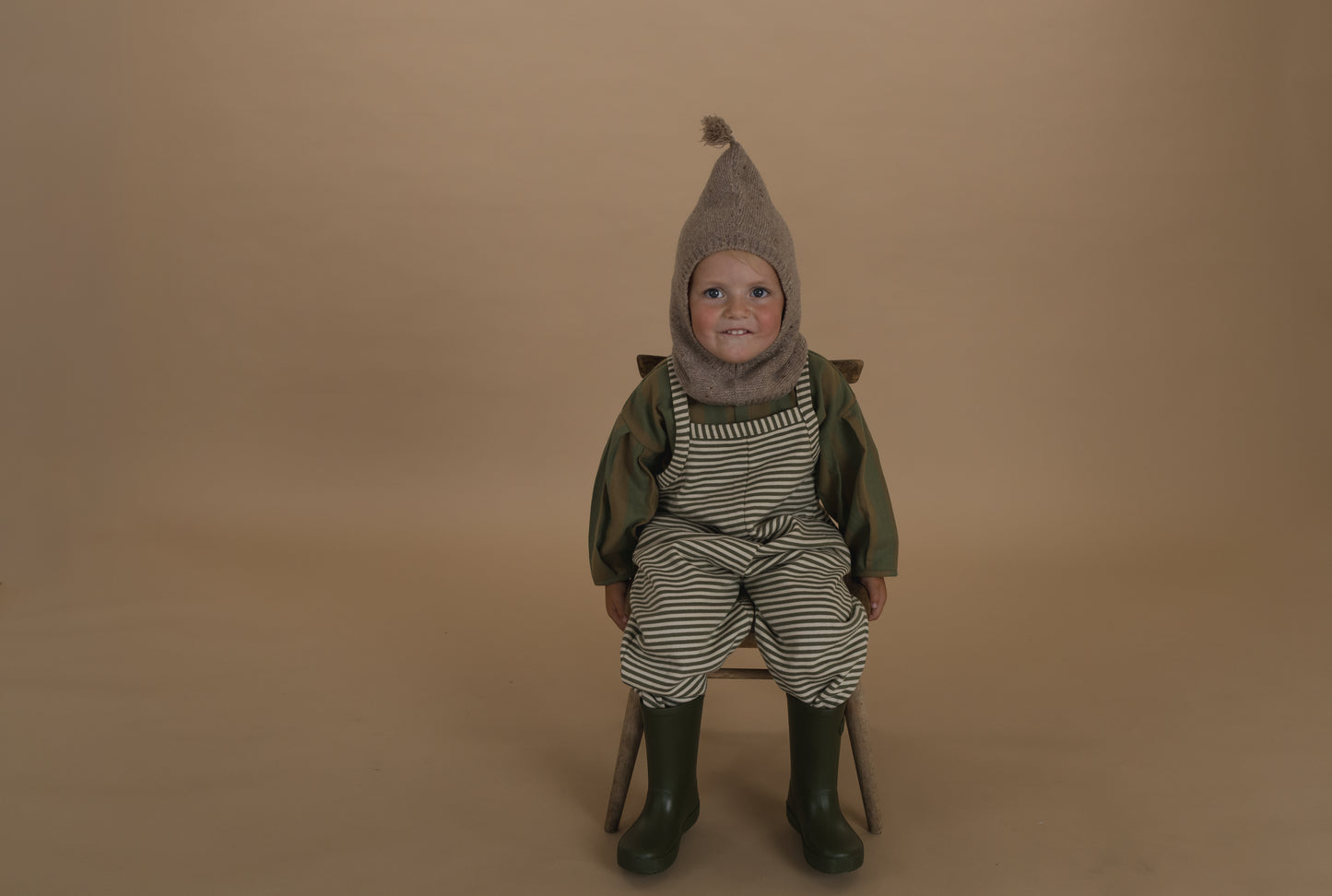 Fern Stripes Dungarees