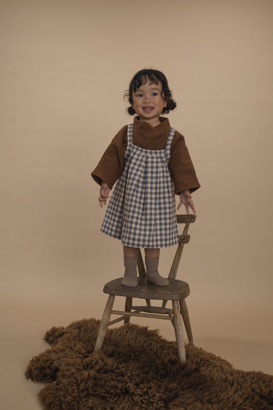 Shoreline Gingham Tribe Skirt(Last.1)