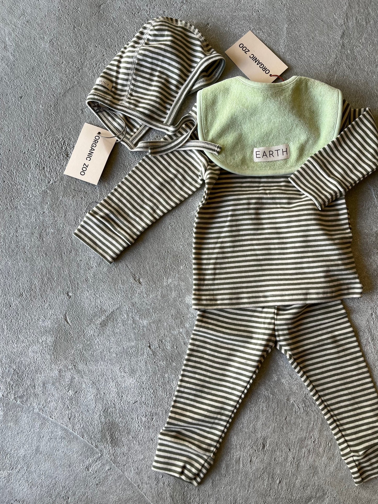 Organic bib_Melon