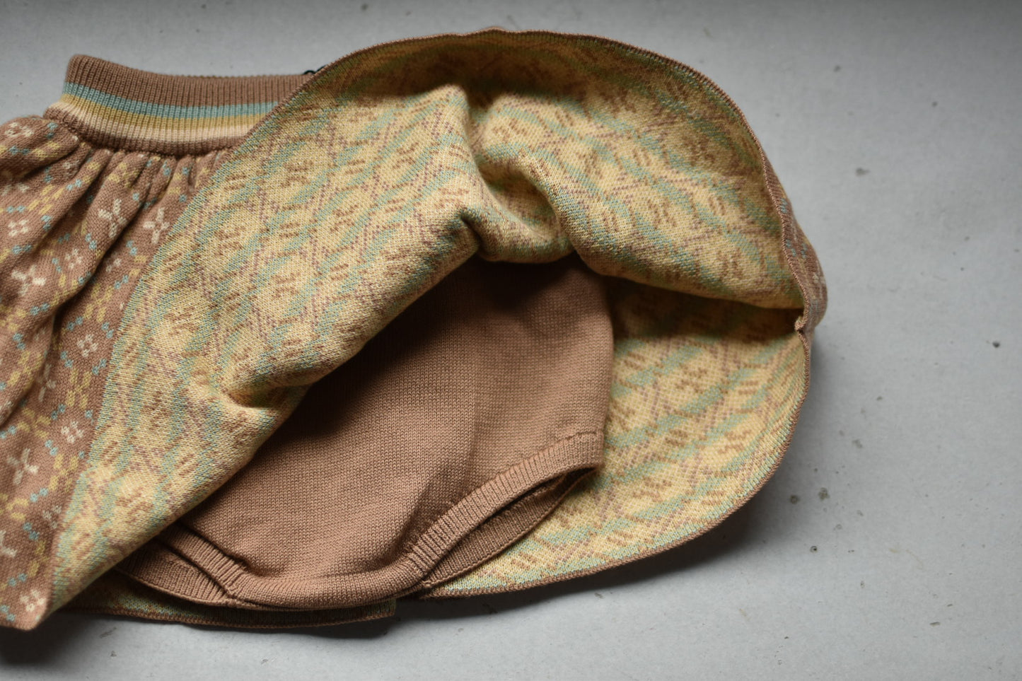 [PETAL BABY SKIRT /BLOOMERS_PORTOBELLO (Last.1)