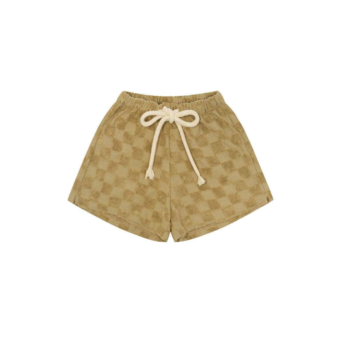 Dusky Checkerboard Terry Rope Shorts