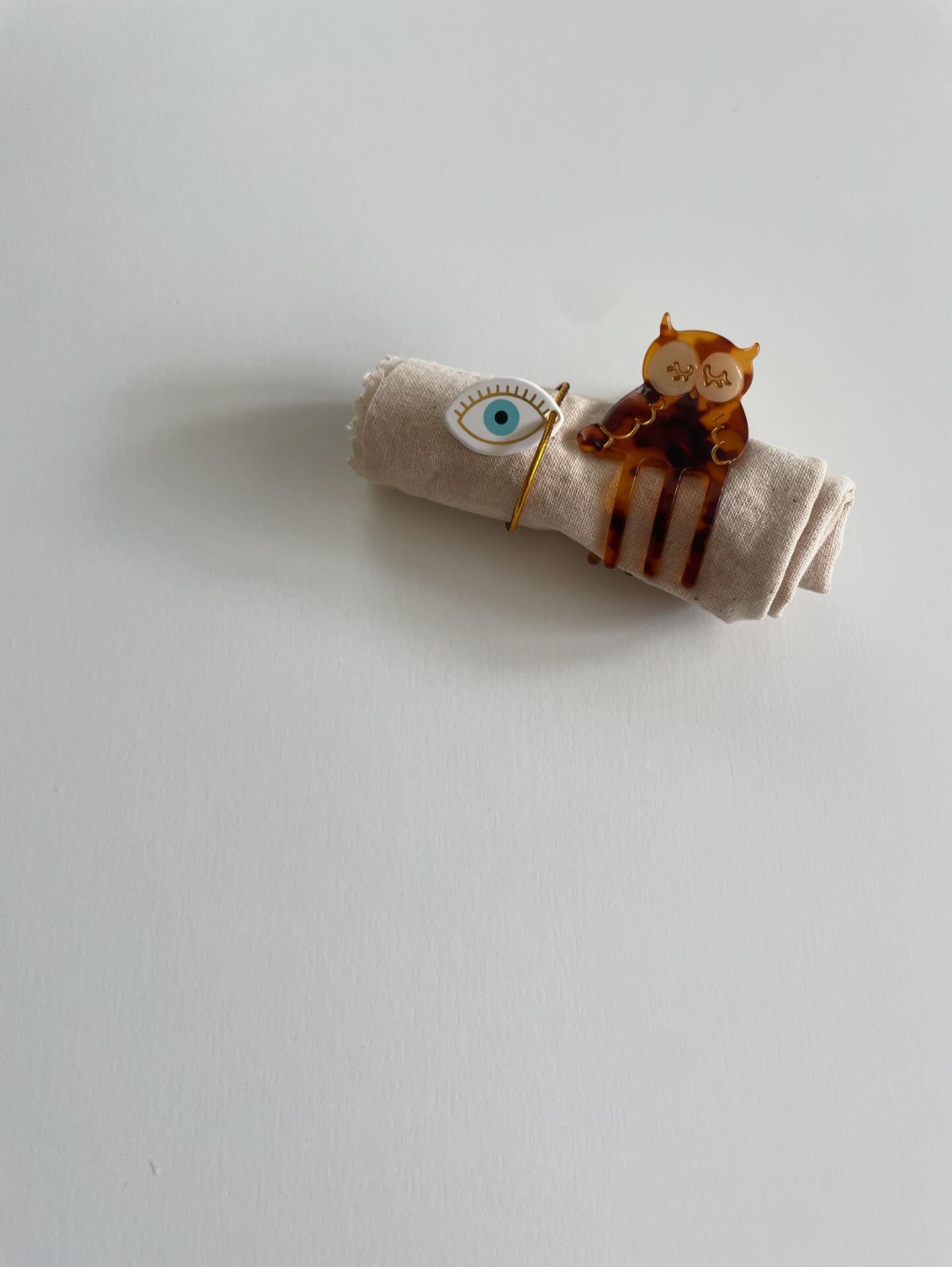 Owl Mini Hair Claw (Last.1)