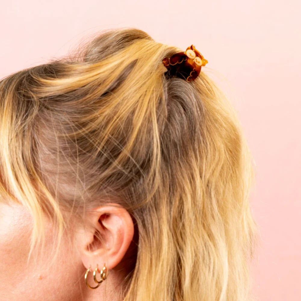 Owl Mini Hair Claw (Last.1)