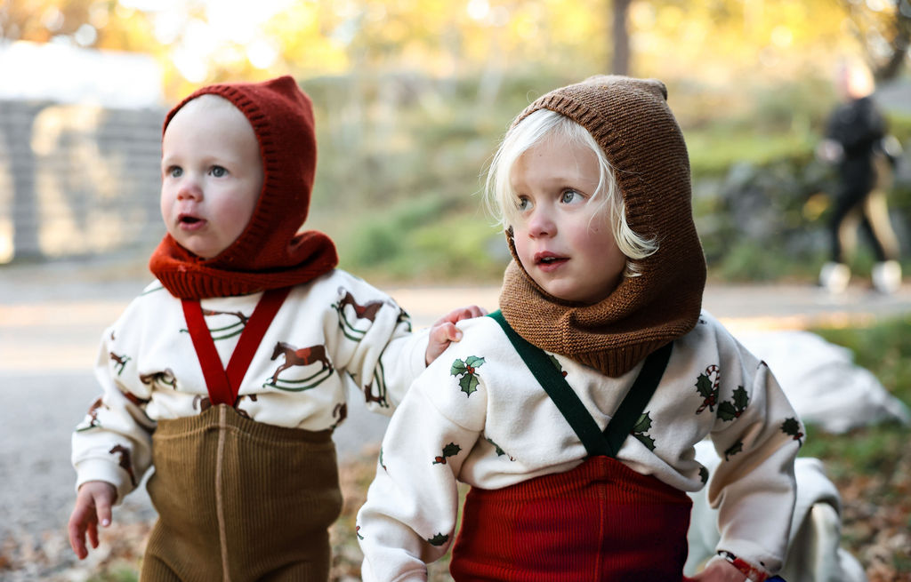 Footless Collection_Maple Leaf x Dark Forest Green