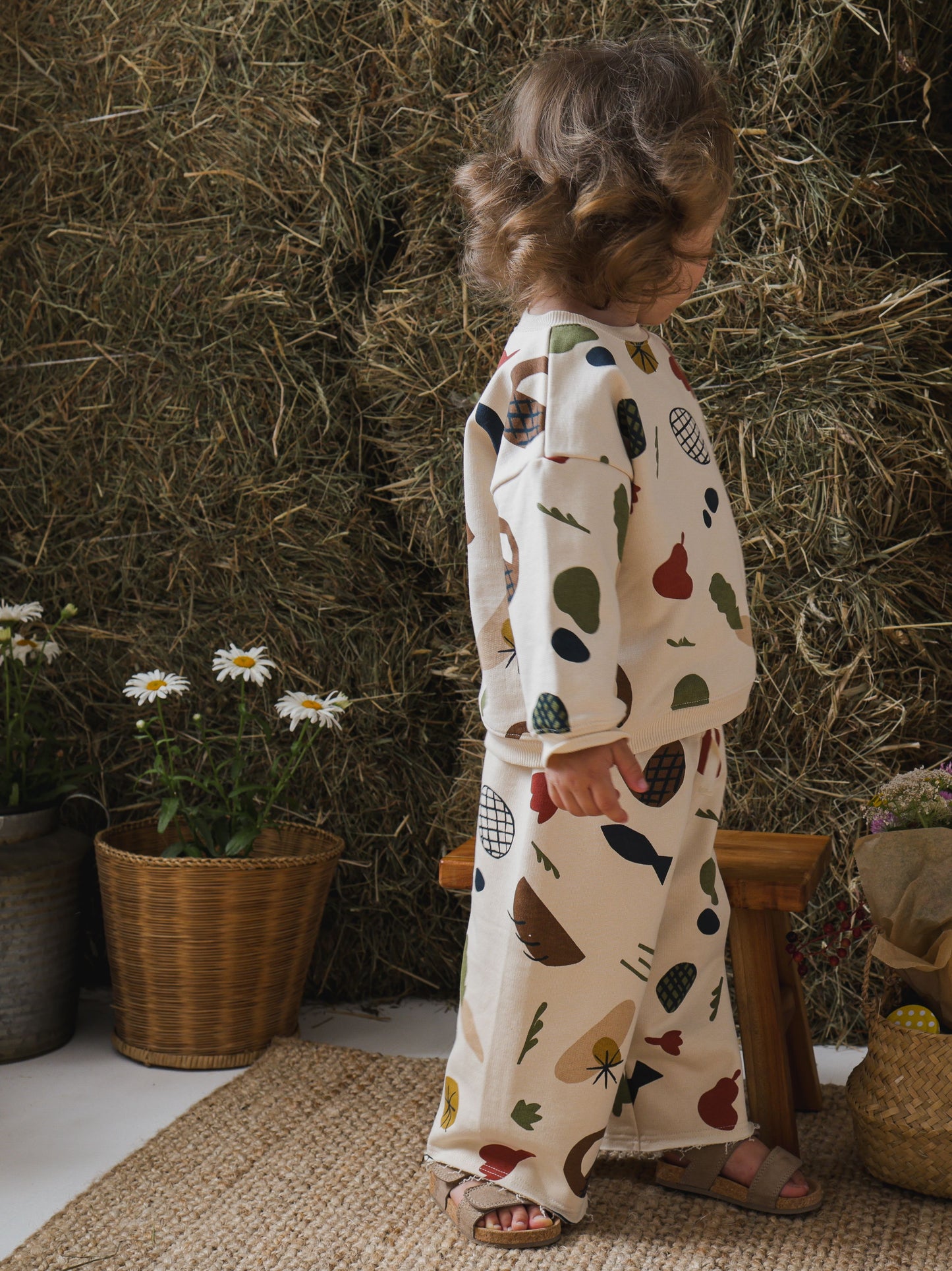 Farmers Market Wide Leg Pants