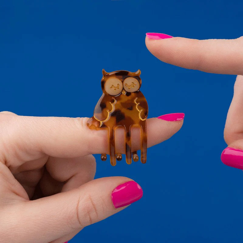 Owl Mini Hair Claw (Last.1)