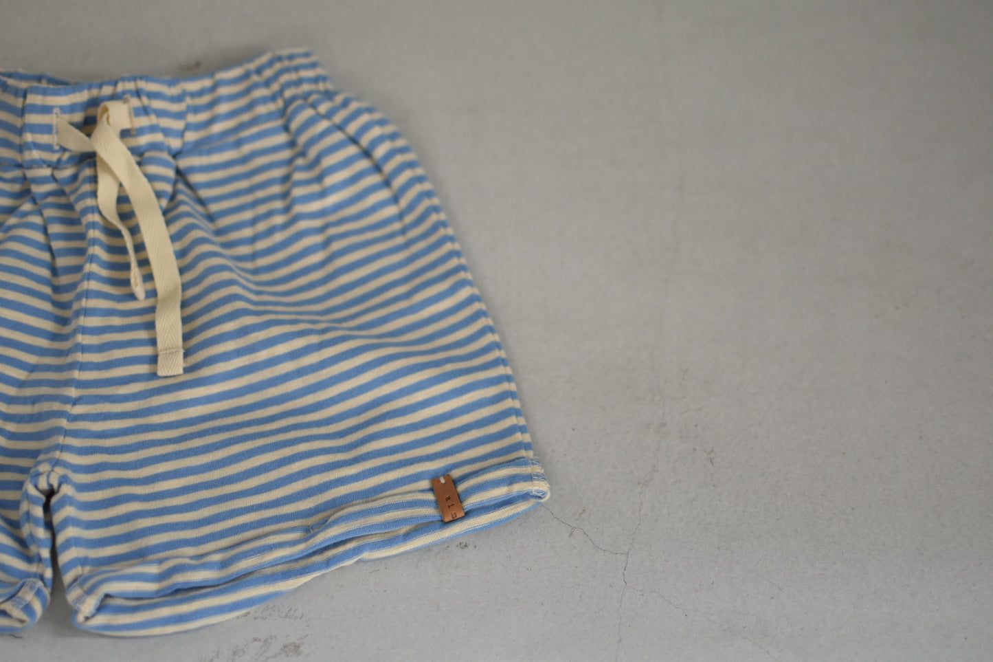 Lace Short_Sky stripe