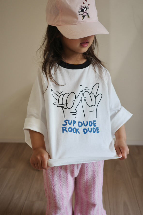 SUP DUDE ROCK DUDE RAGLAN