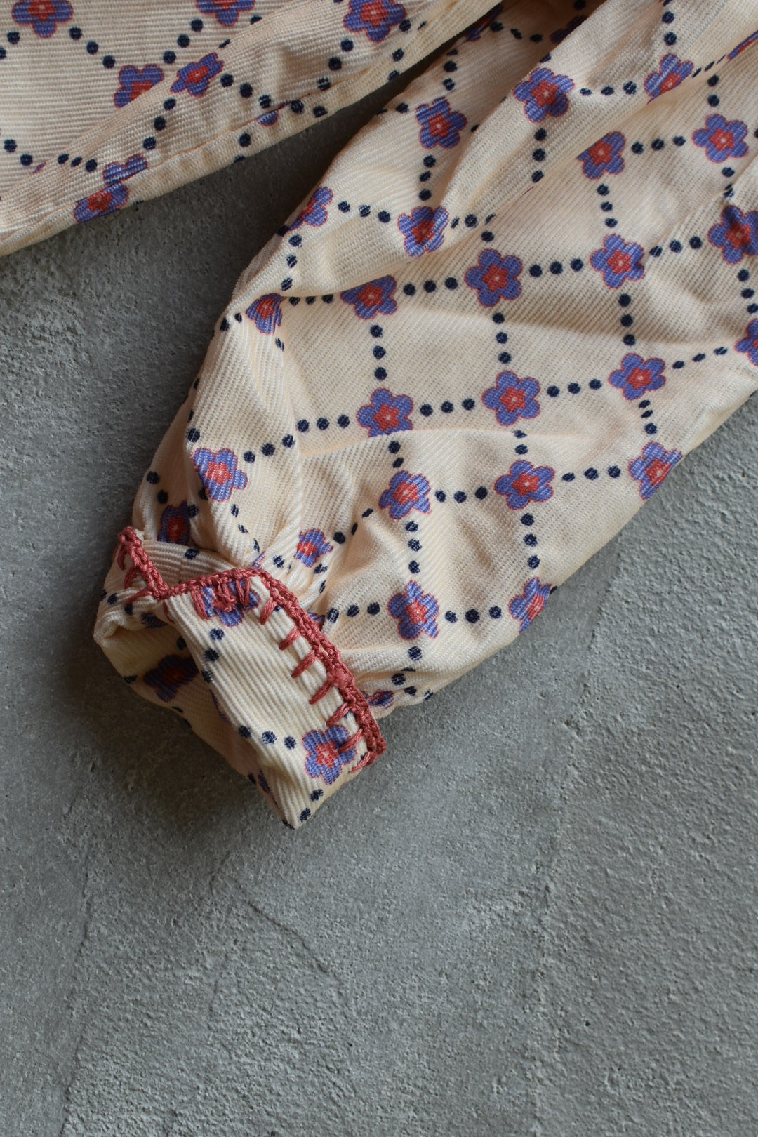 Martha dress Floral check