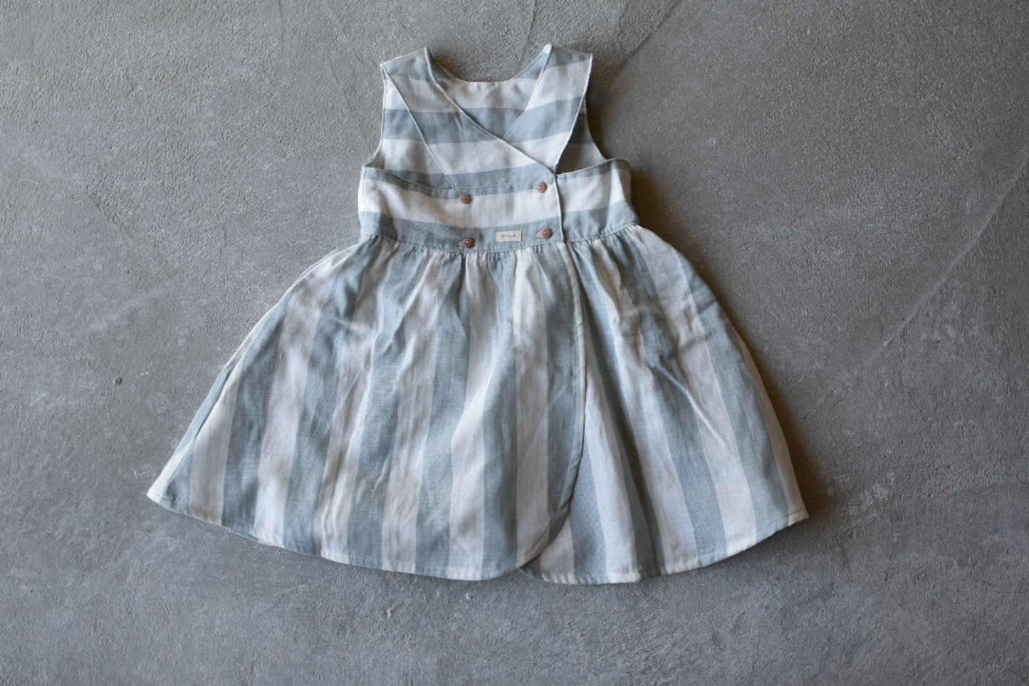 Sardine Stripes Sleeveless Dress