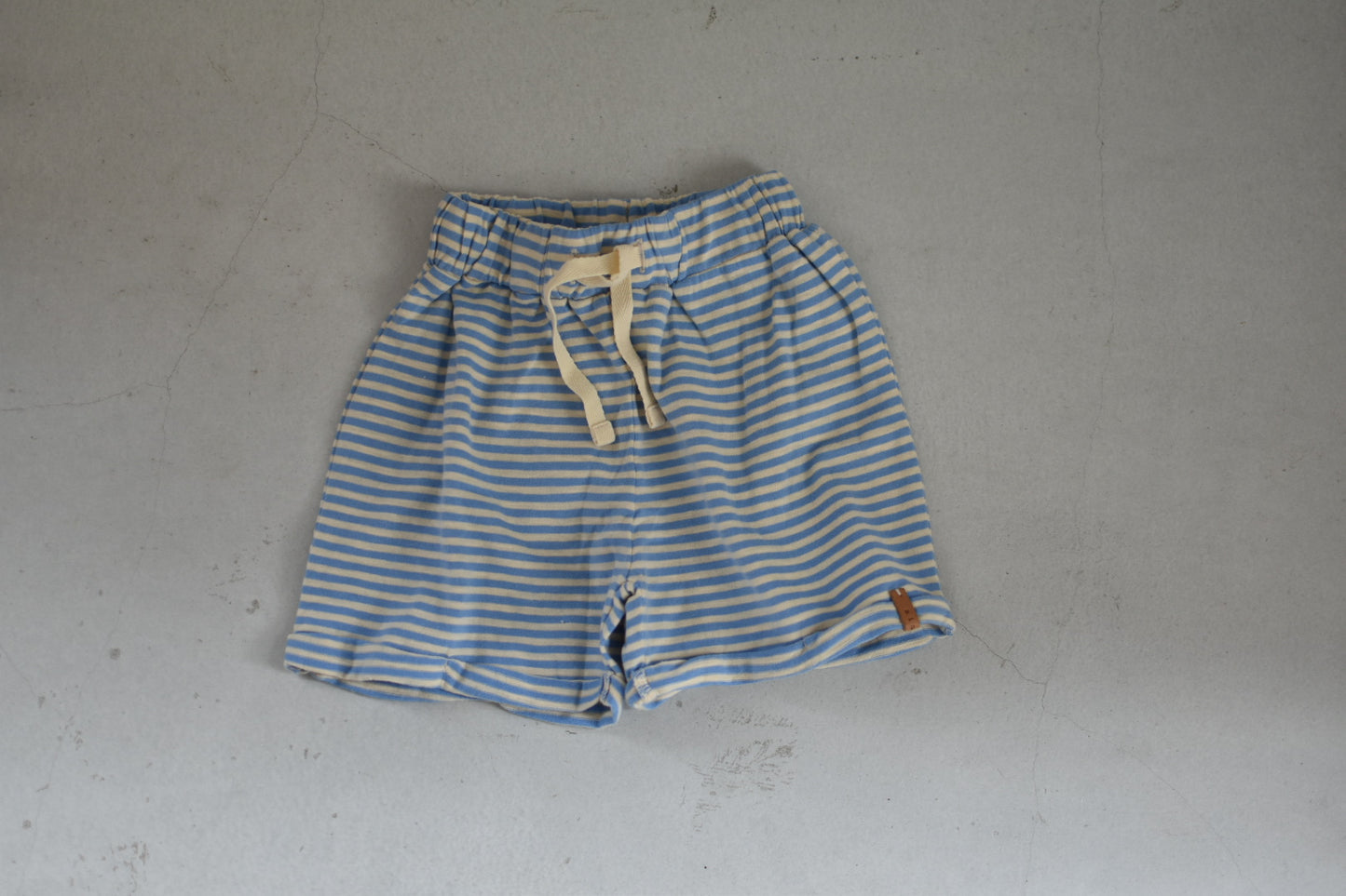 Lace Short_Sky stripe