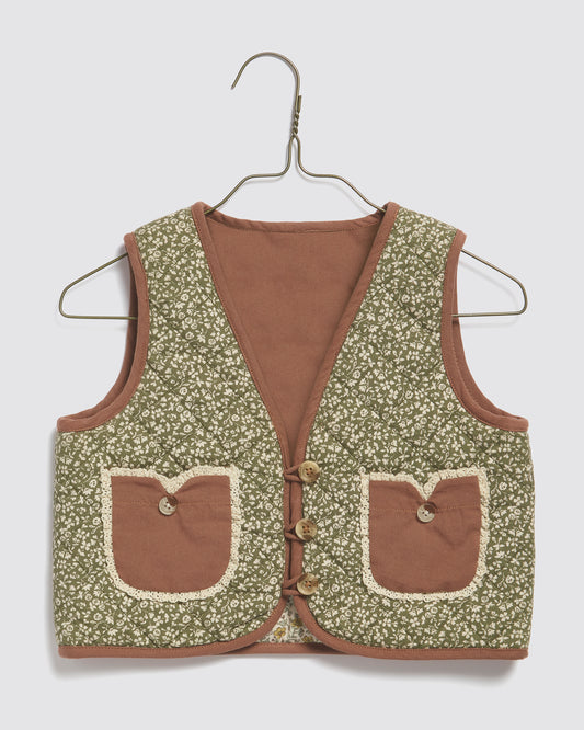 Bay Waistcoat Combe Floral