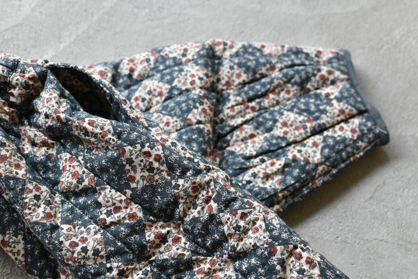 Quilted Jessica Trousers Harlequin Floral