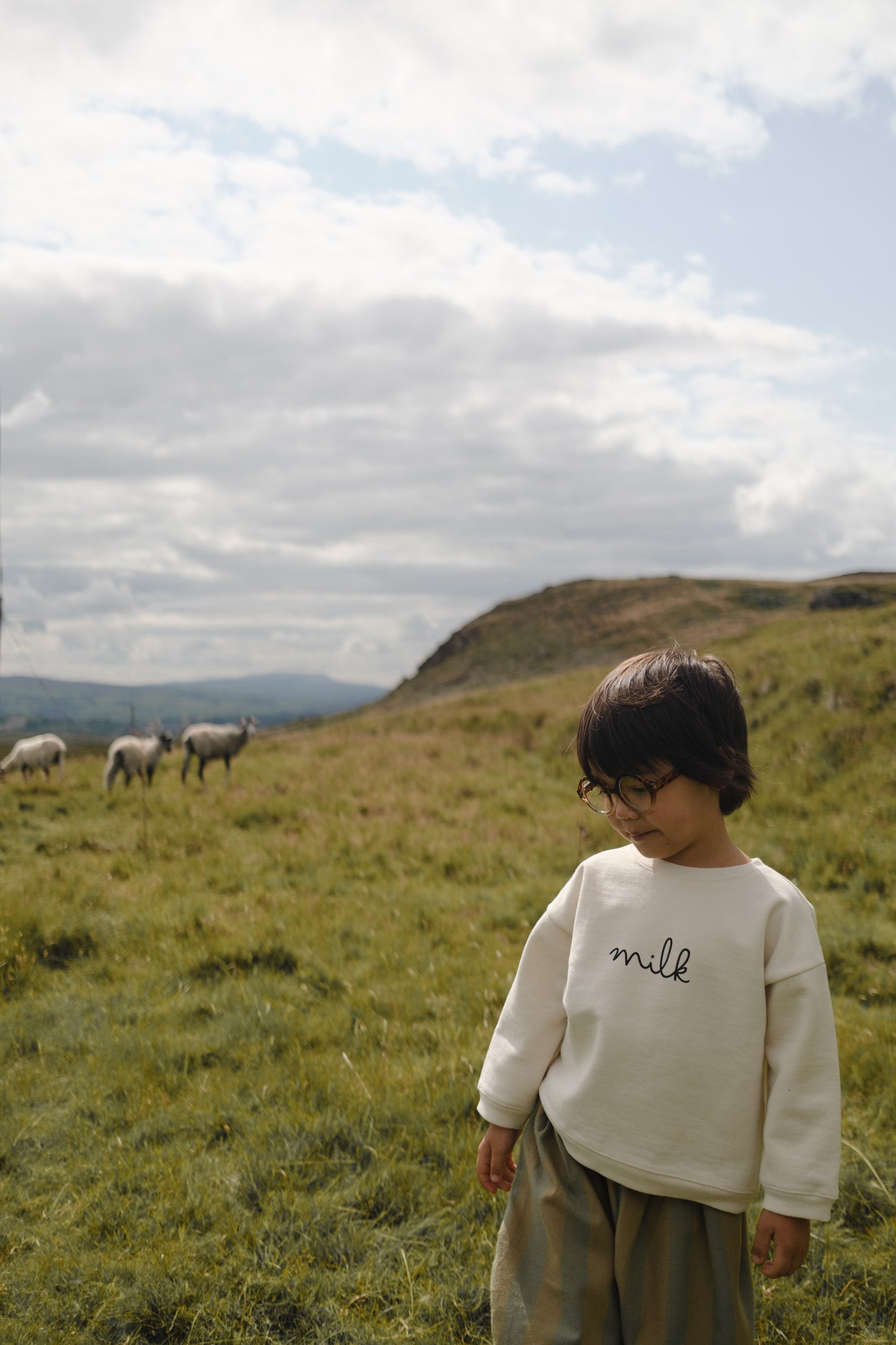 Milk Sweatshirt Undyed
