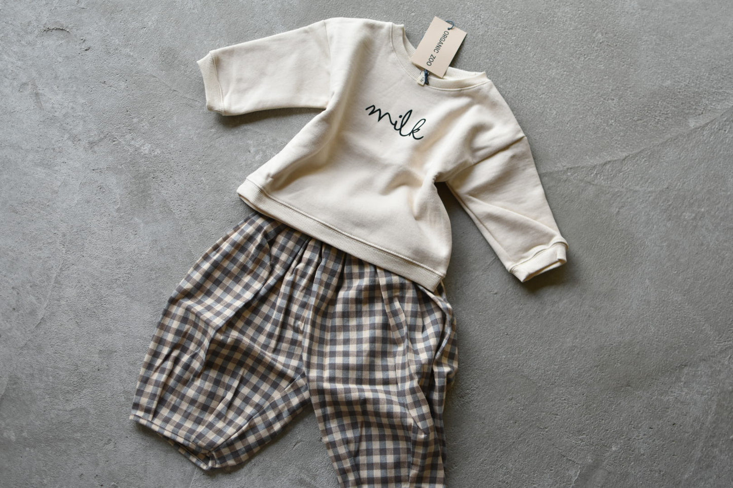 Milk Sweatshirt Undyed