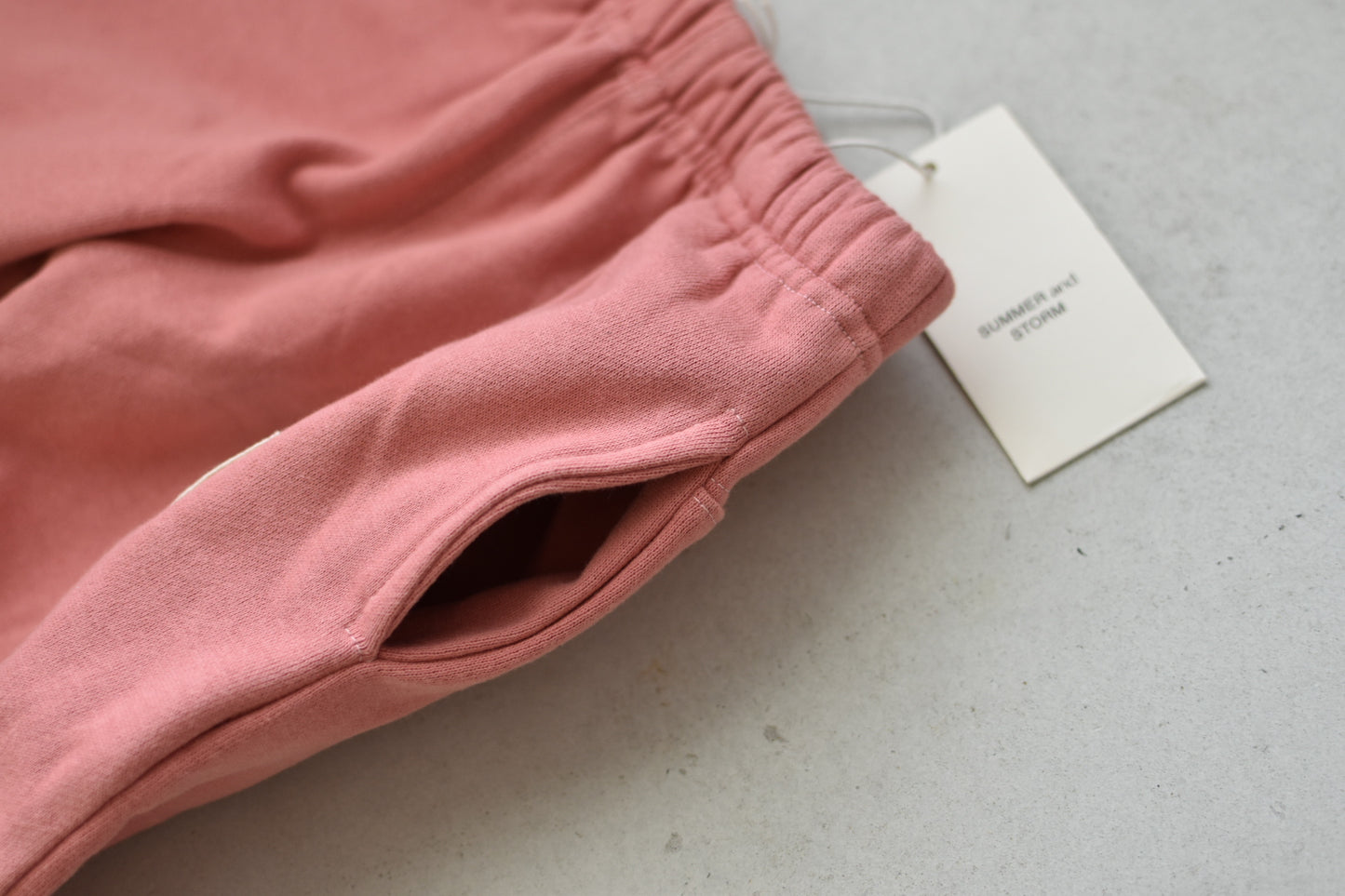RELAXED TRACK PANT_ROSE PINK(Last.1)