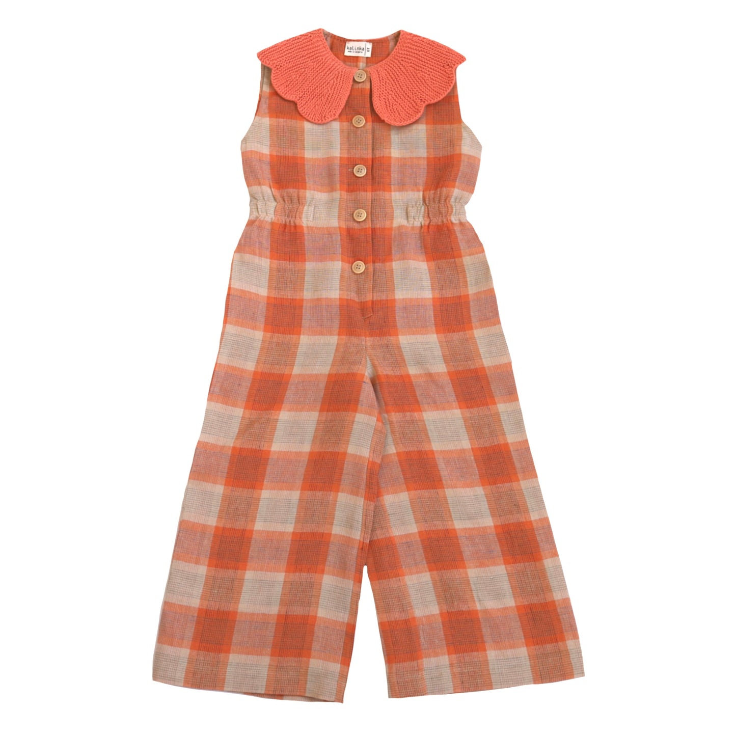 Cordelia Overall_Melon Check / Latte