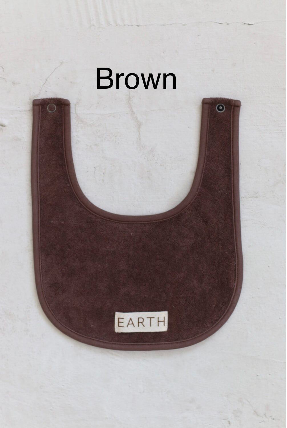 Organic bib_Brown