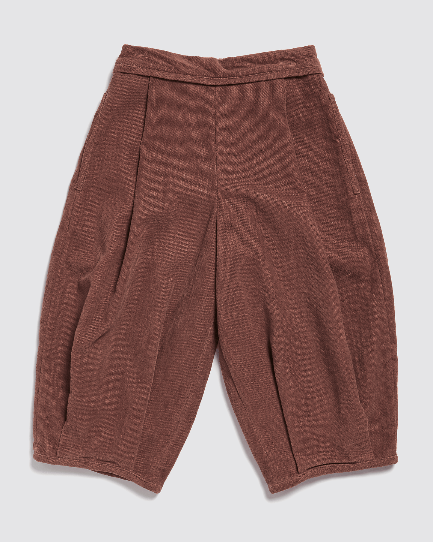 Jessica Trousers Velvet in Nutmeg