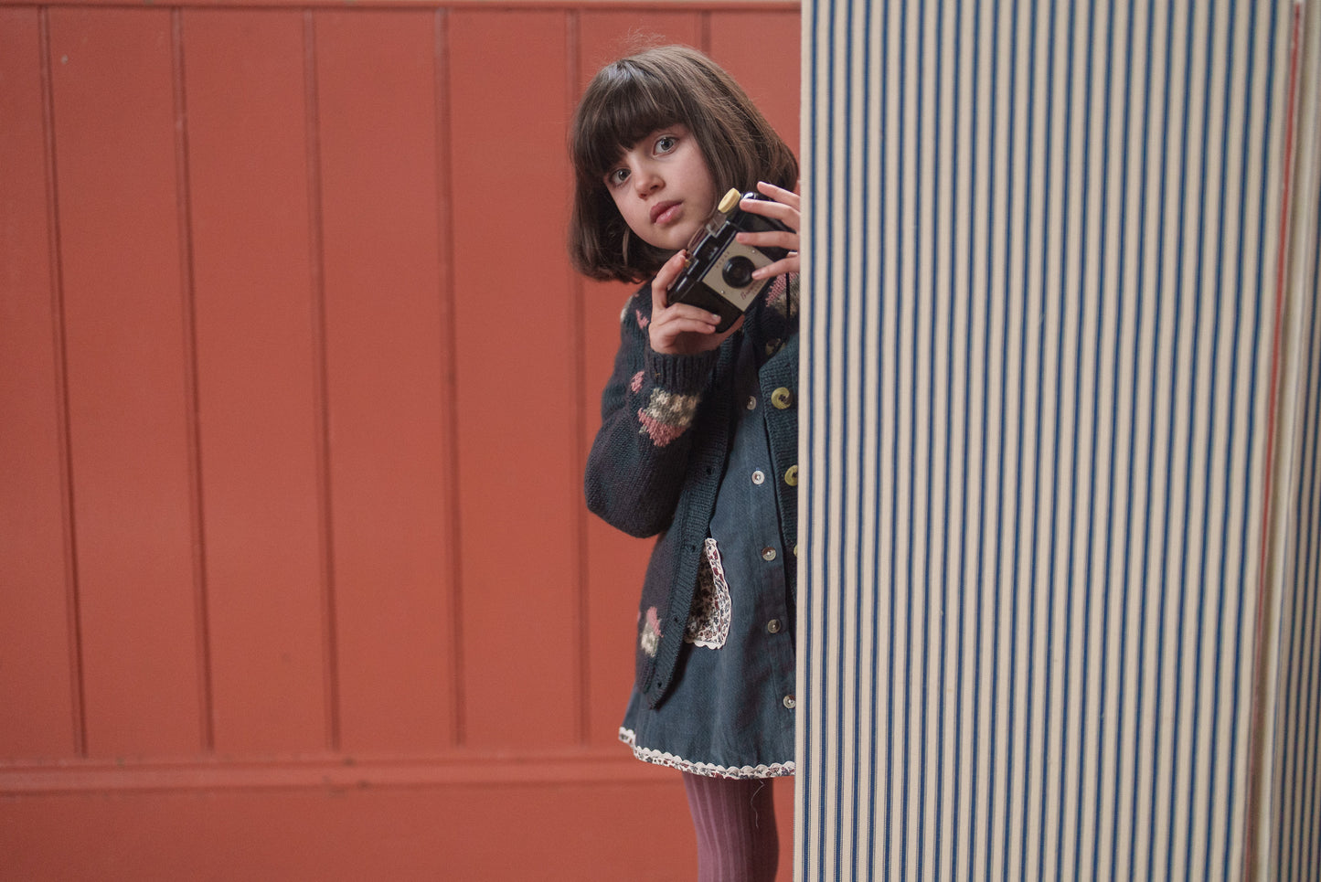 Jules Dress Velvet in Juniper