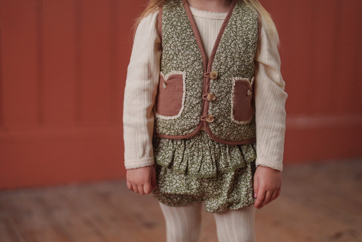 Bay Waistcoat Combe Floral