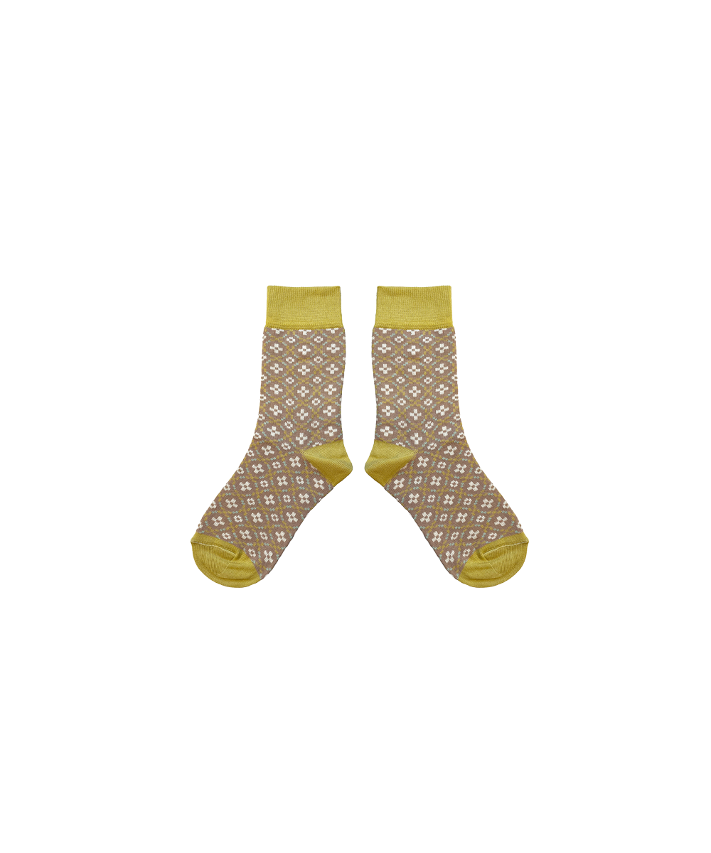 PETAL SHORT SOCKS_PORTOBELLO