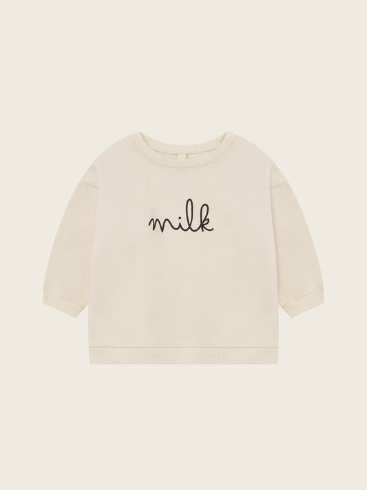 Milk Sweatshirt Undyed