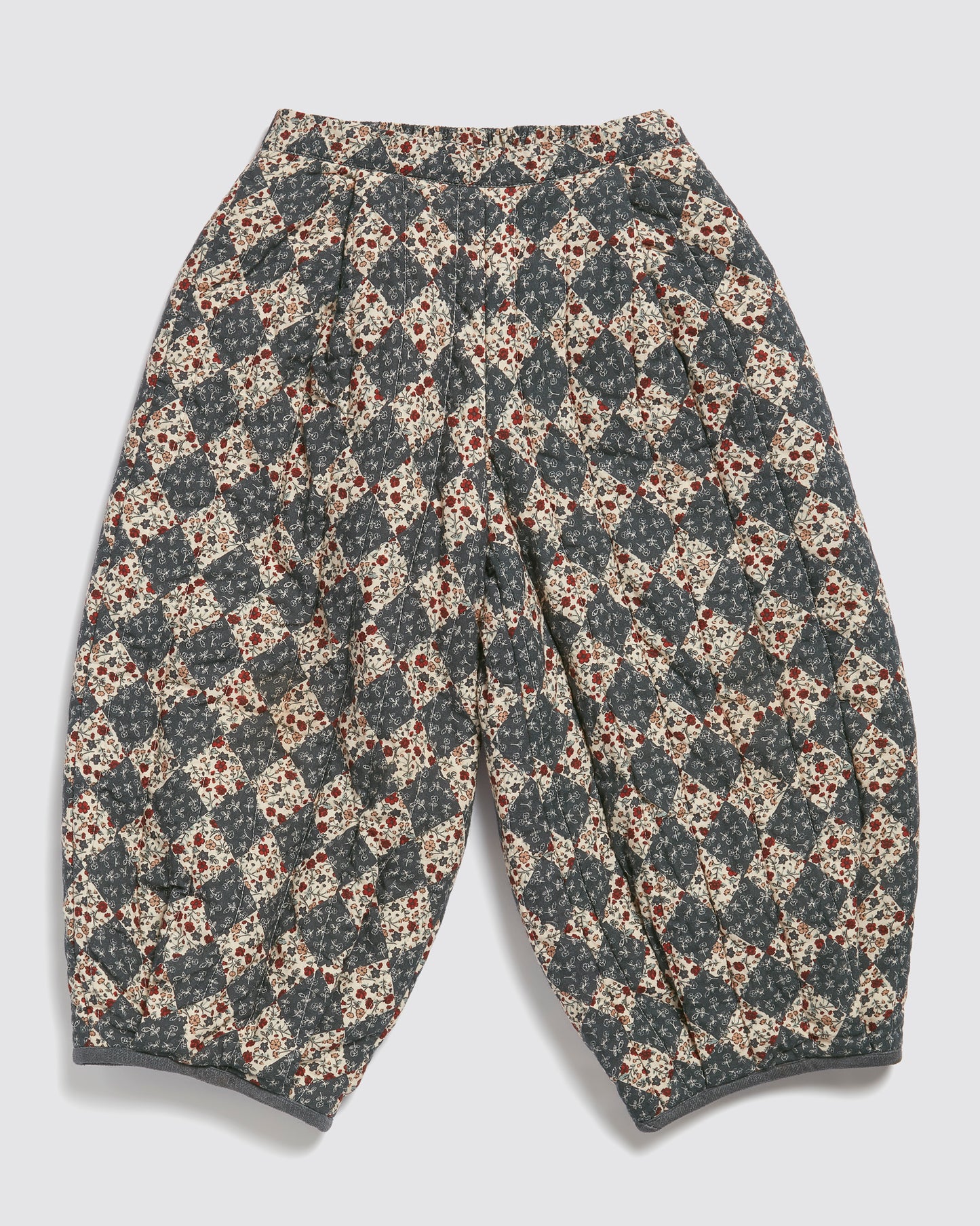Quilted Jessica Trousers Harlequin Floral
