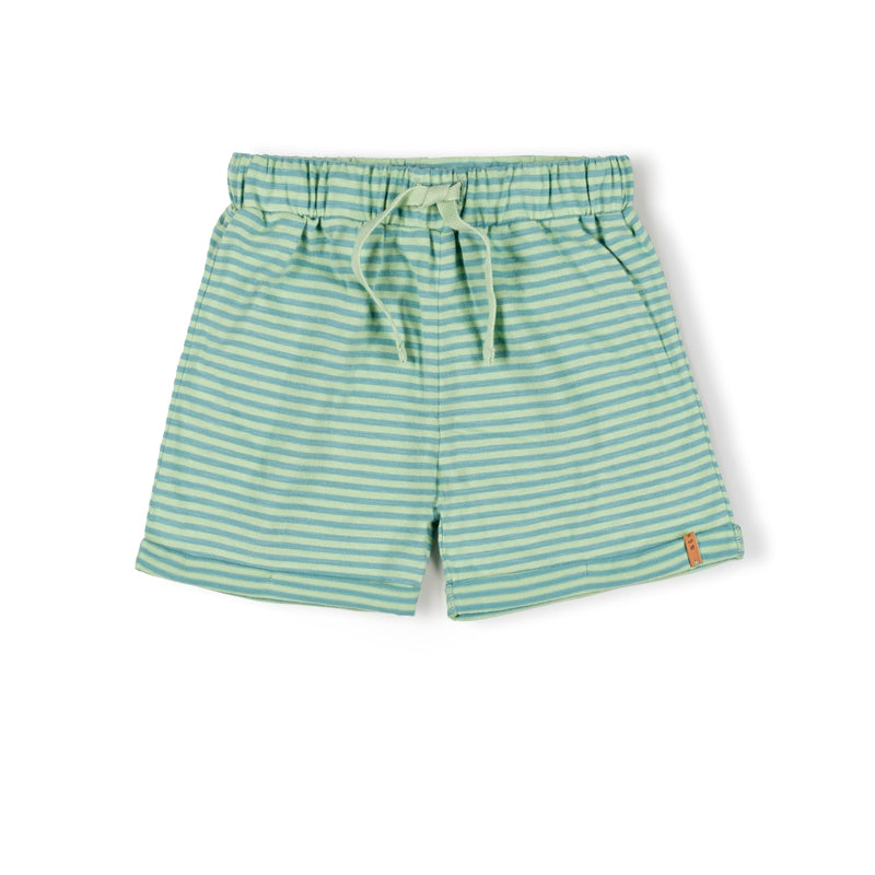 Lace Short_Spring stripe