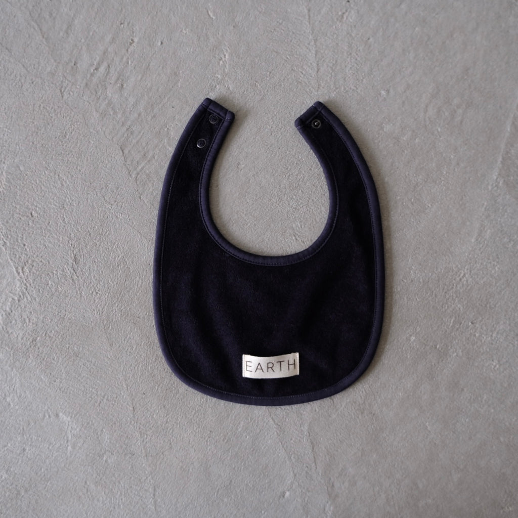 EARTH｜Organic bib_Deep navy