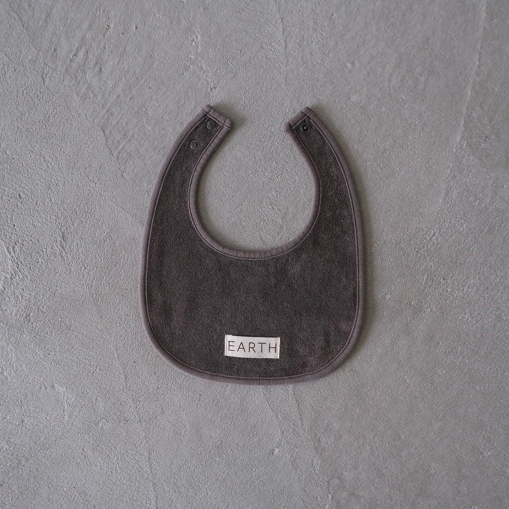 EARTH｜Organic bib_Brown