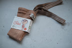 Shorty Tights Collection_Light Brown Striped