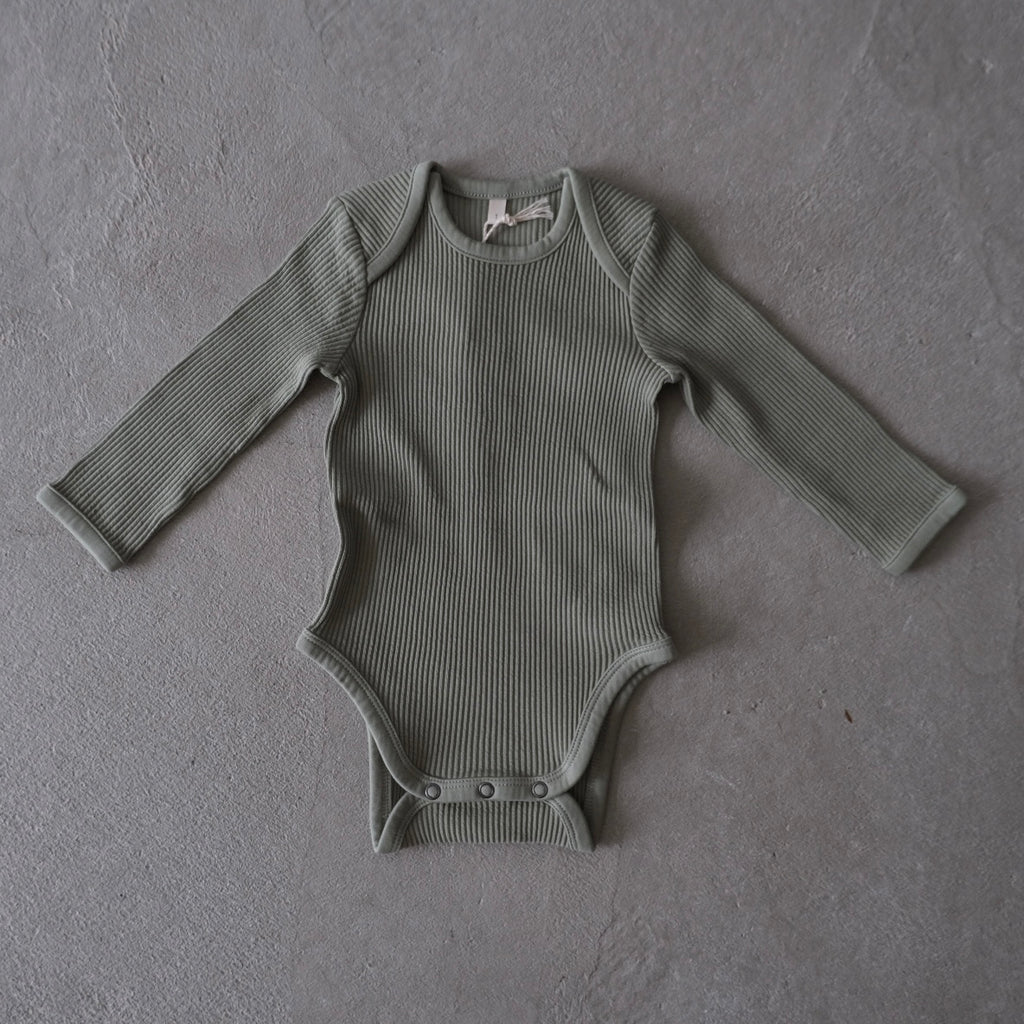 Long sleeve baby suit_Khaki