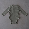 Long sleeve baby suit_Khaki