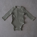 Long sleeve baby suit_Khaki