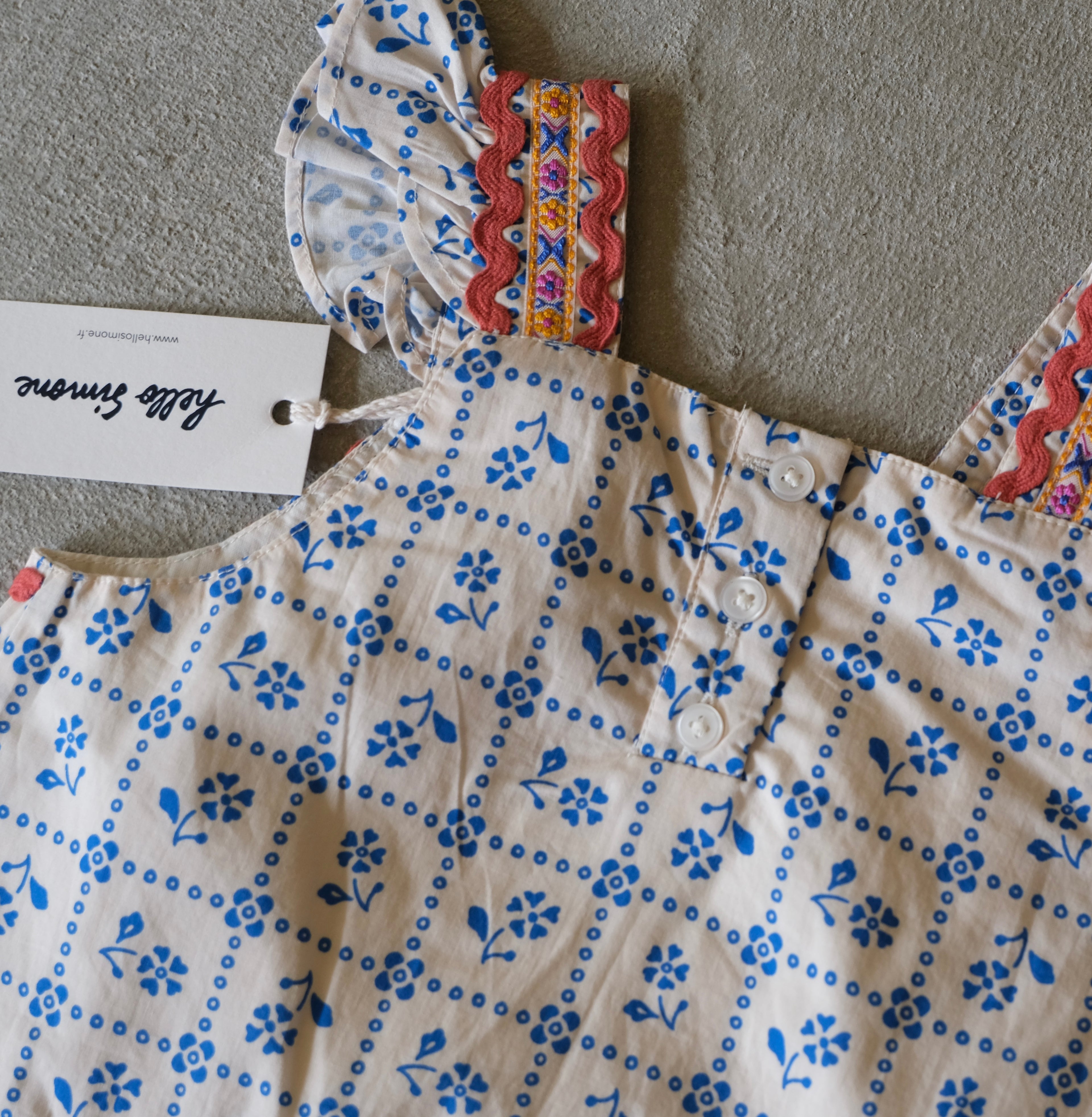 Iria blouse Fayence