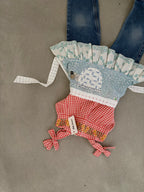 Lucie blouse Emberglow