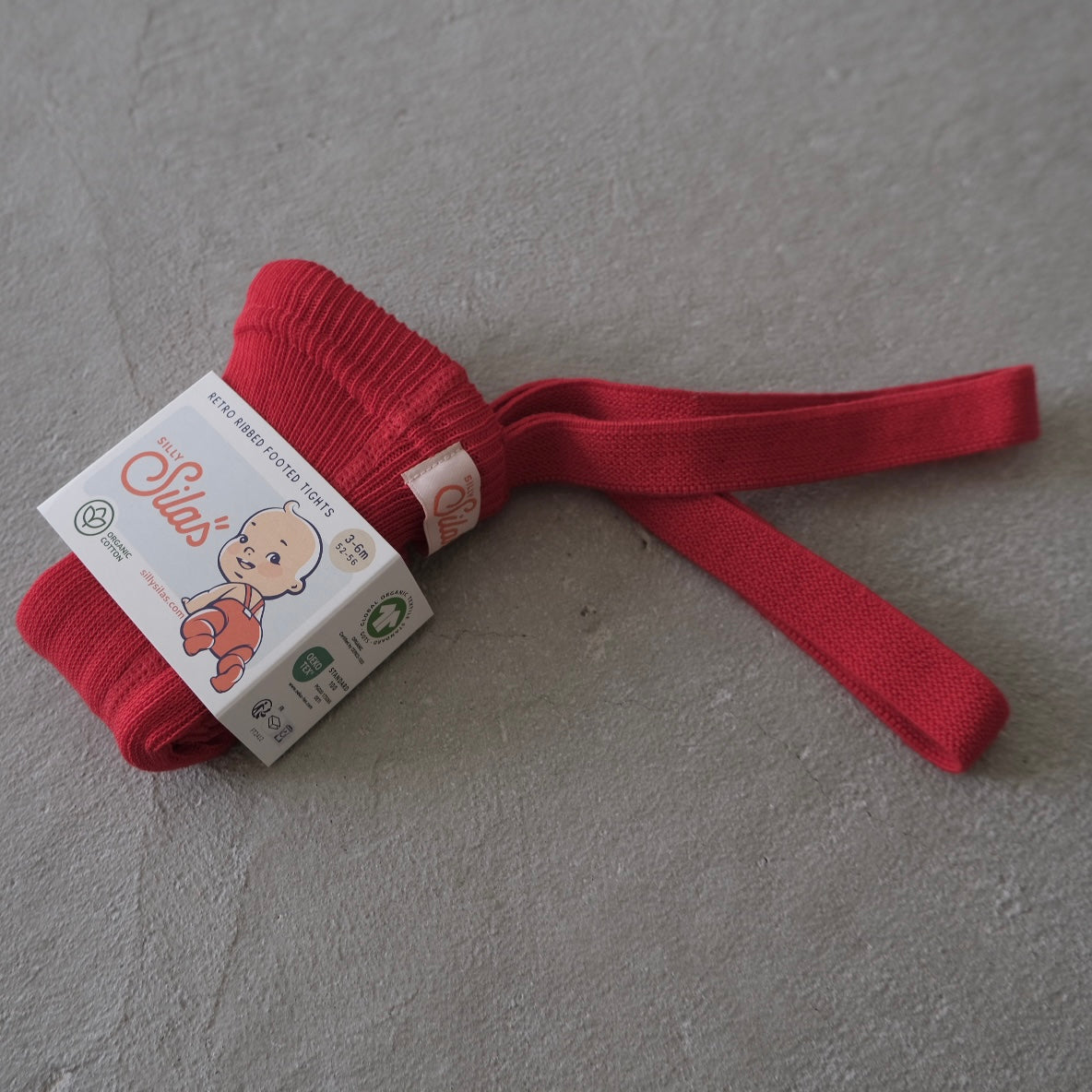 SILLY Silas｜ Footed_Love Red