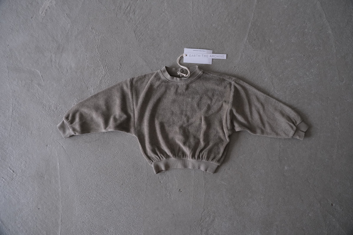 EARTH｜Volume Sweatshirts_Khaki